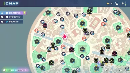 異次元の激闘！！フレア団ヌーヴォのマップ画像 size:440x0