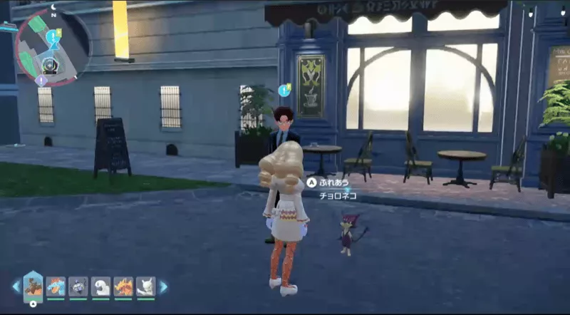 トラックに話しかける