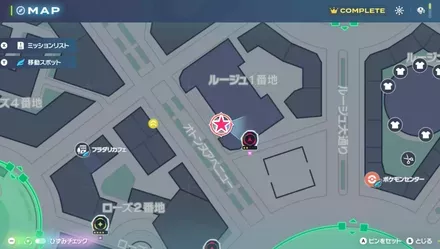 メルタンの夢の拡大マップ画像