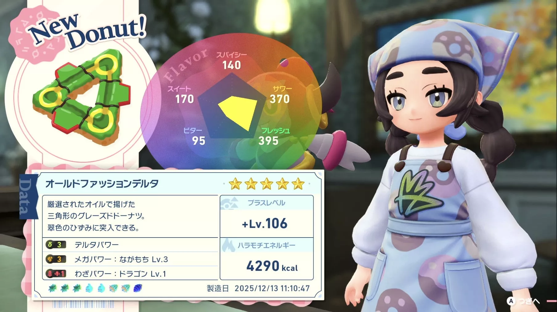 オールドファッションデルタ効果