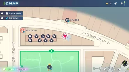 空の兄妹の拡大マップ画像