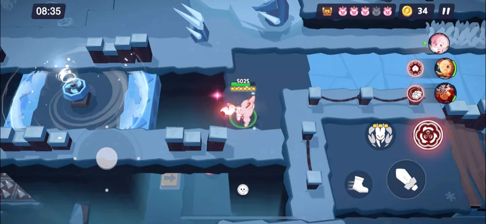 ステージ13-11(ハード)のくまゼリーと宝箱の場所