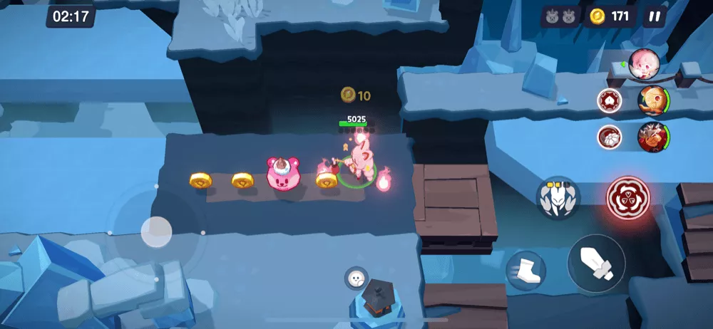 ステージ13-12(ハード)のくまゼリーの場所