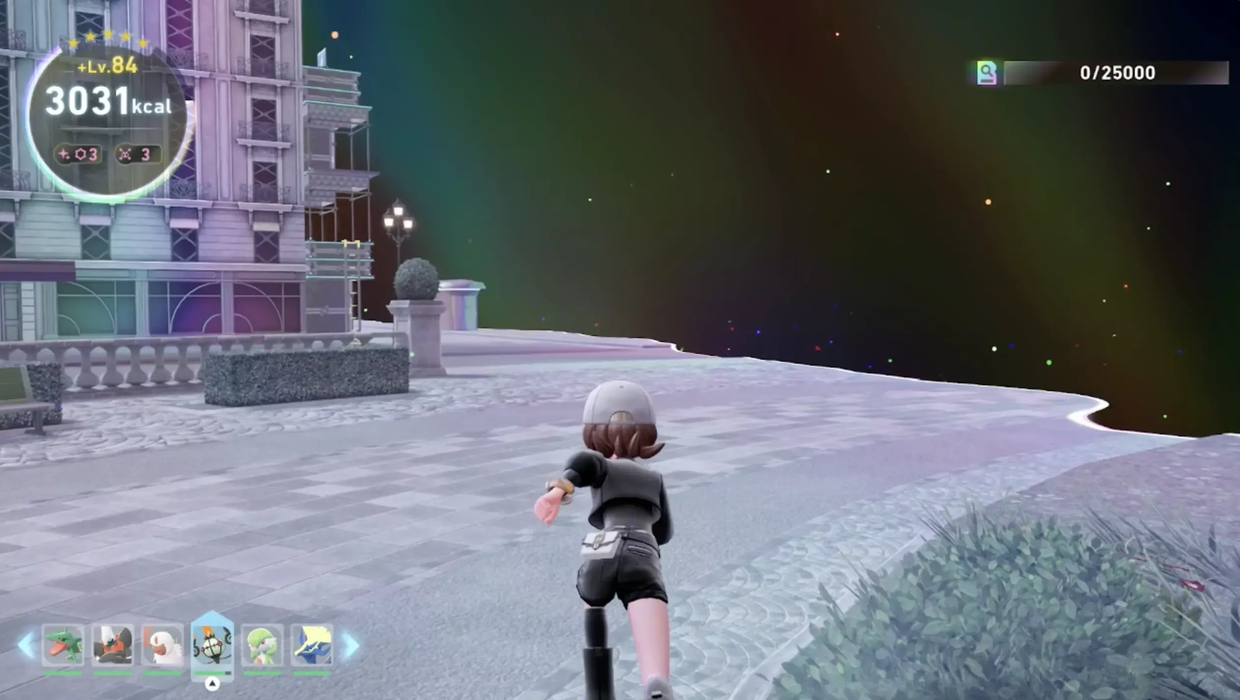 スタート地点から右に進む