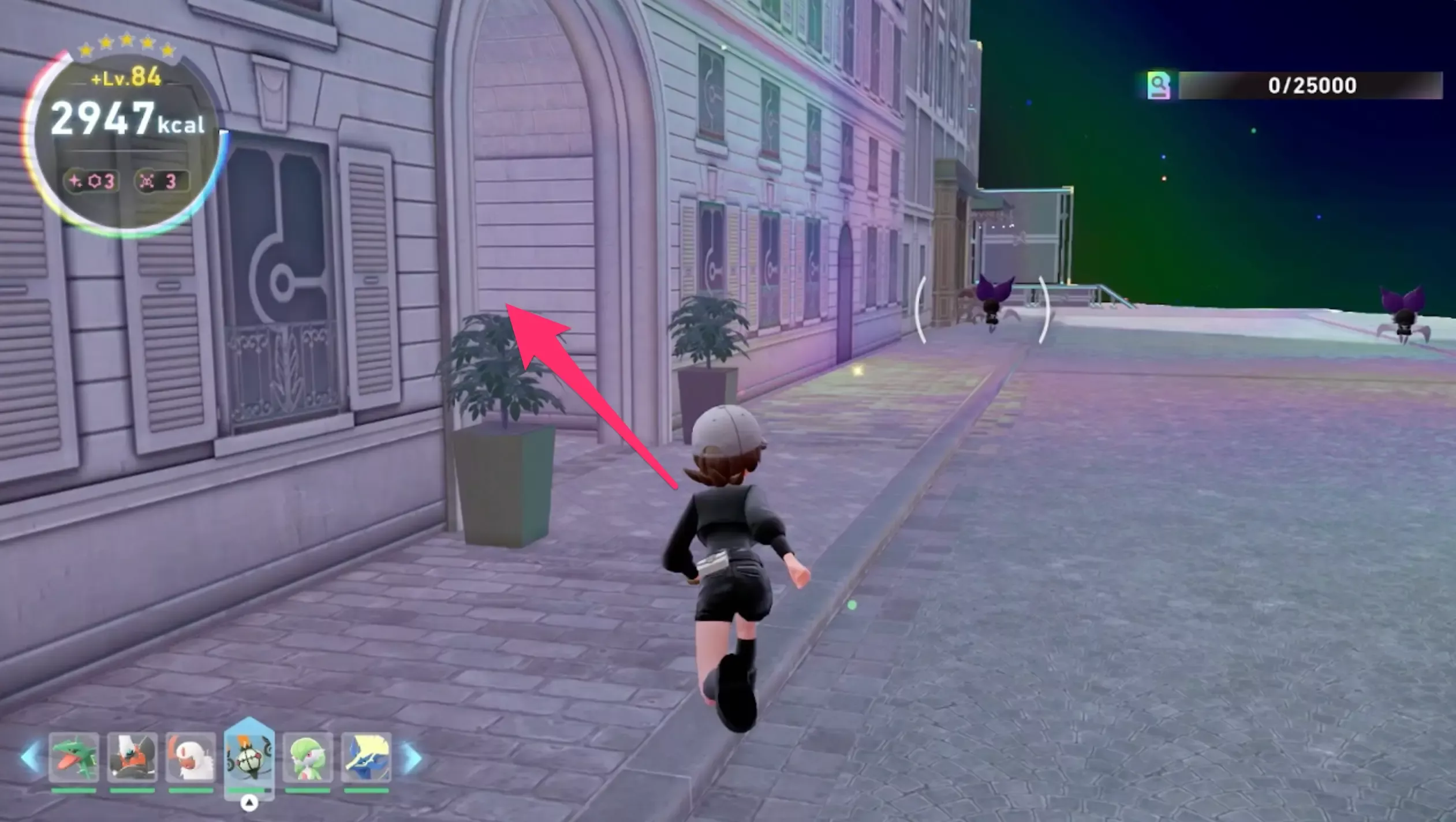 オンバット・オンバーンがいるエリアを左に進む