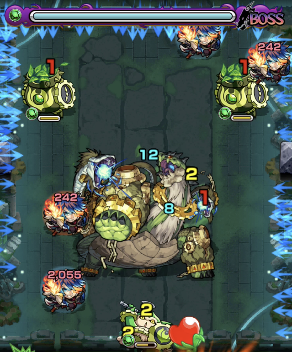 ガラゴーラボス2の最終ステージ画像