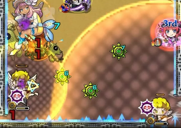 防御アップフィールド展開