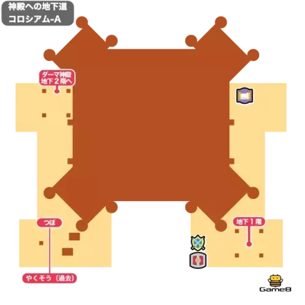 神殿への地下道_コロシアム-A画像