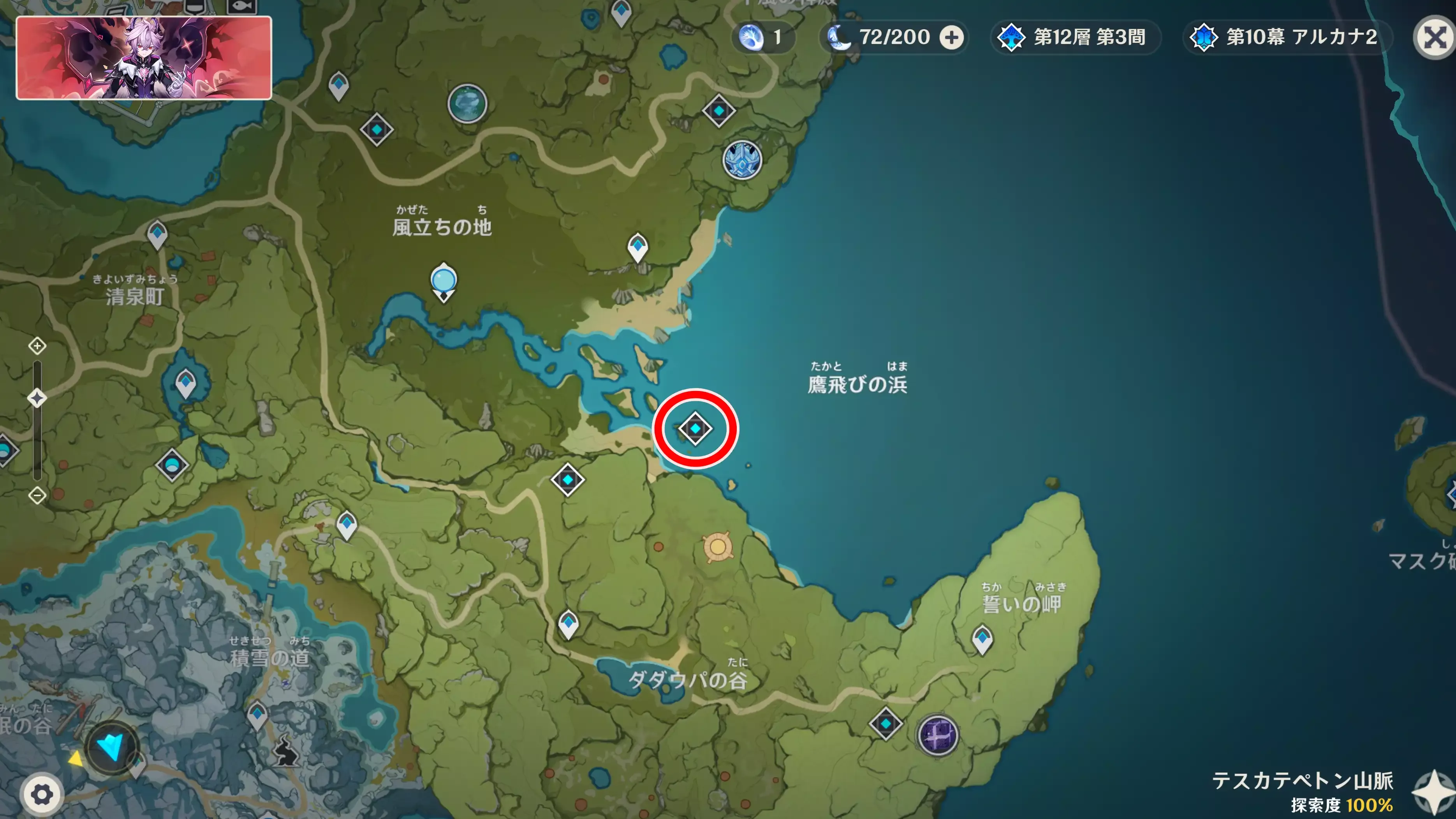 チェスへの誘いのマップ