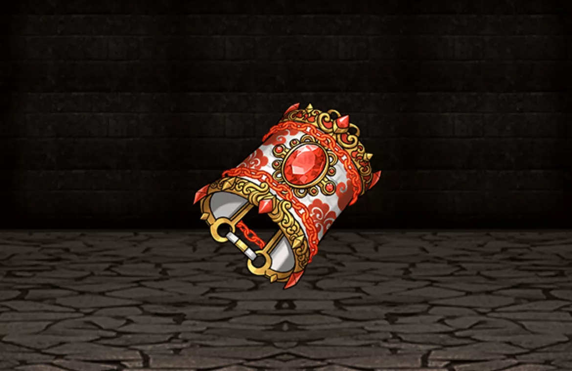 白凰紅玉の腕輪の画像