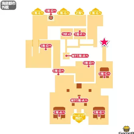 小さなメダル46のマップ