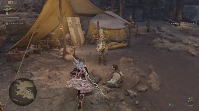 オリヴィアと話す