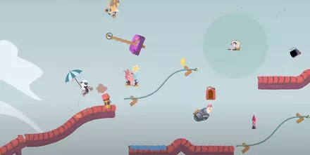 ギミック満載のコース