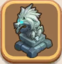 狼魂の彫像画像