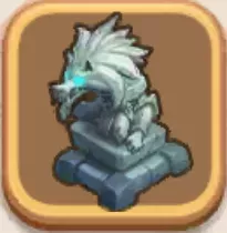 狼魂の彫像画像