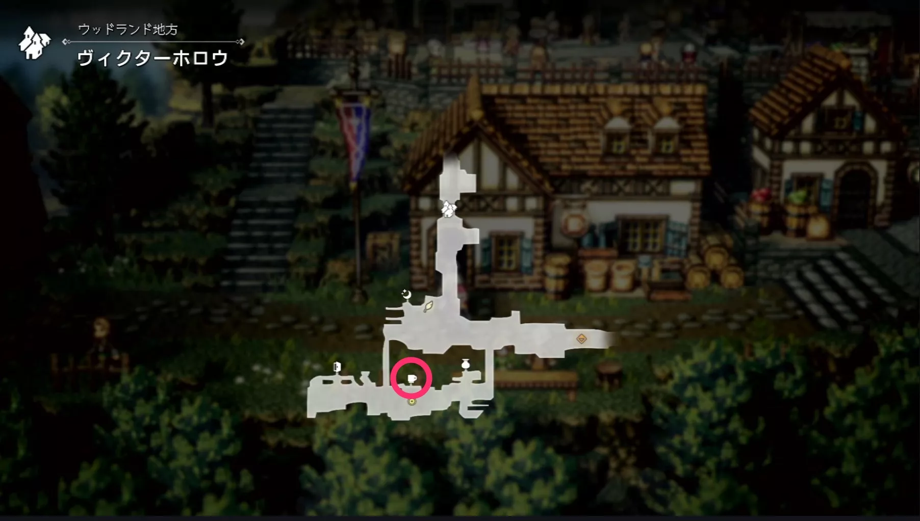 ハンイットとの出会いのマップ