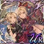 聖夜を舞う二人の画像