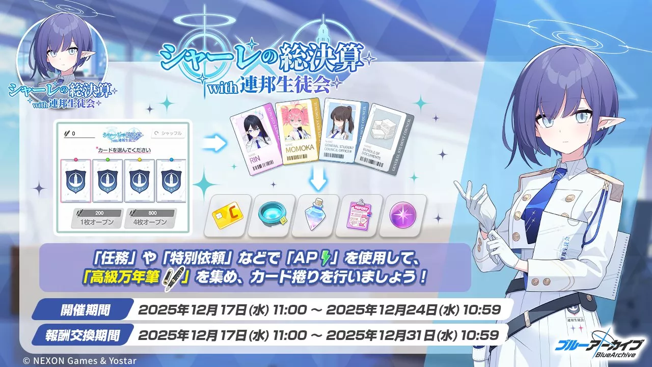 シャーレの総決算