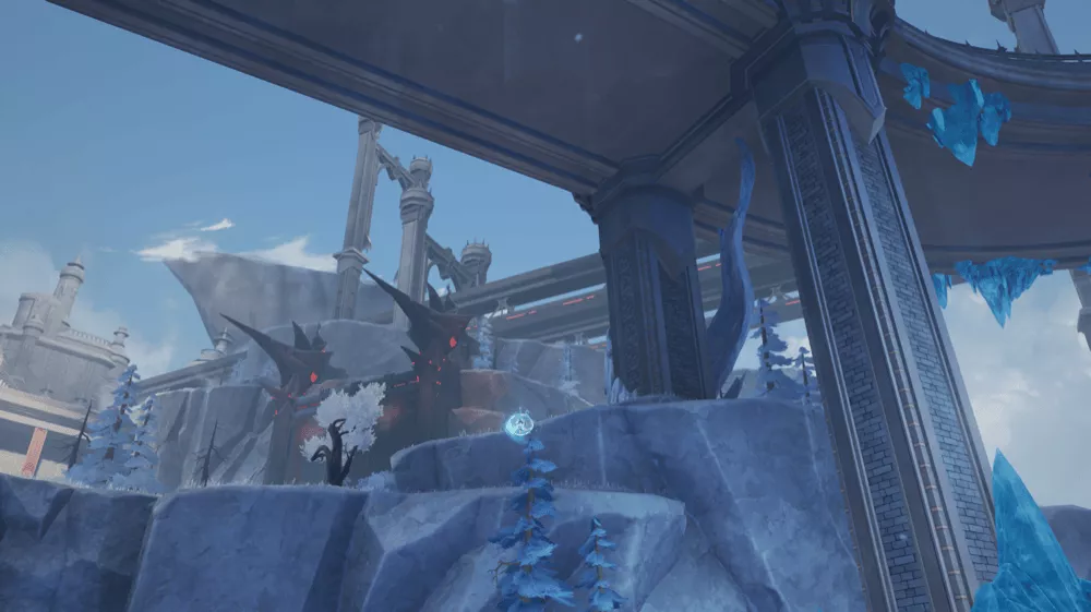 アイスレイク城・東区・上層・探検の証8