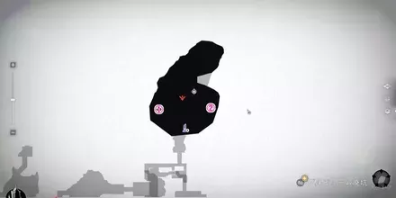 グルビューム廃坑・下層の全体マップ