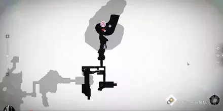 グルビューム廃坑・中層の全体マップ