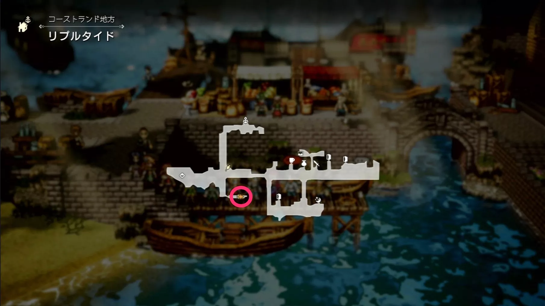 弱き者の剣のマップ