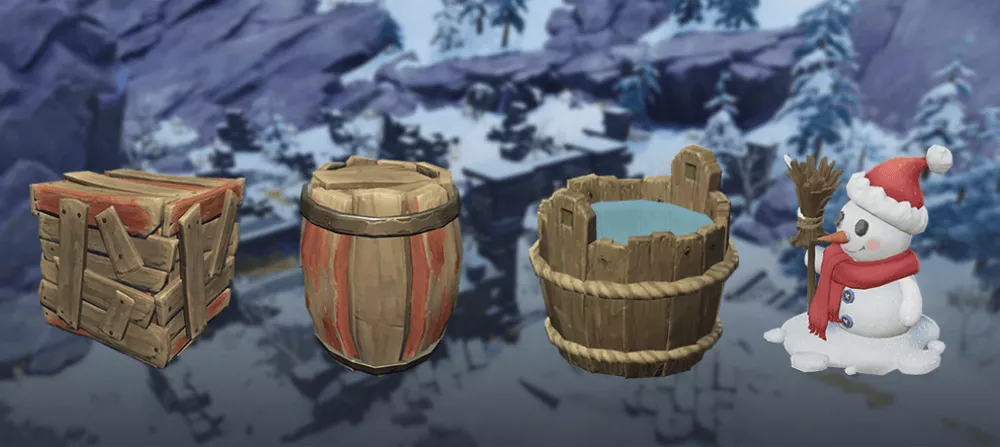 謎の遺跡偽装できる物