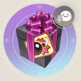 はじけるおくりものの画像