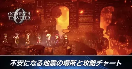 心配な地震バナー