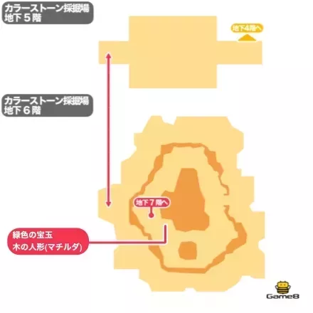 カラーストーン採掘場5・6F画像