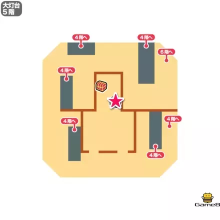 小さなメダル84のマップ