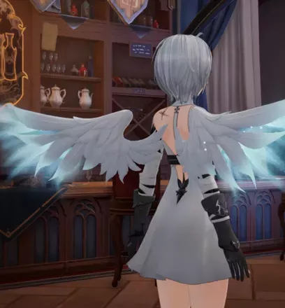 ルミナスウイングの背飾り