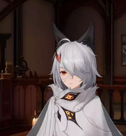 月狐の首飾り・エメラルドグリーン