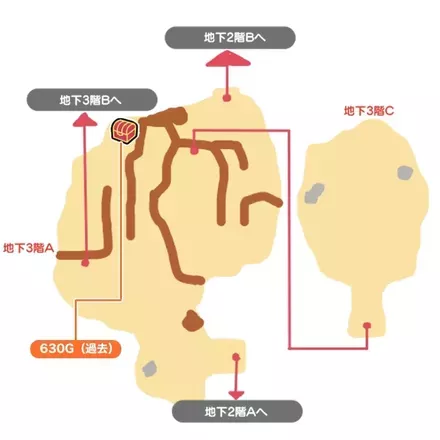 ルーメンの洞くつ＿地下3階-A,C画像
