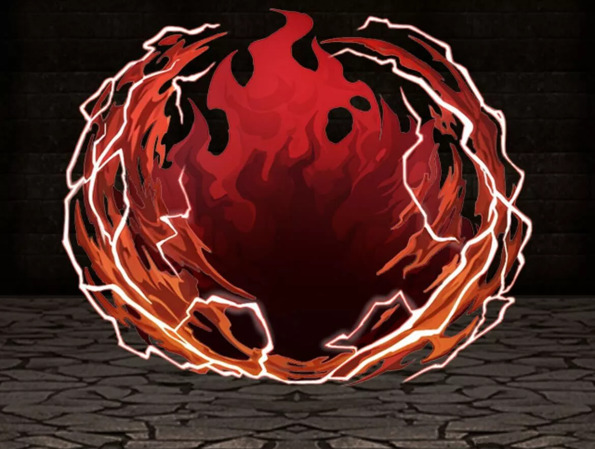 猛炎のオーラの画像