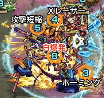 ブルリオ攻撃パターン