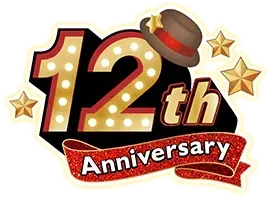 12周年ロゴ