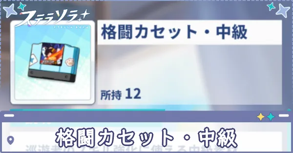 格闘カセット・中級