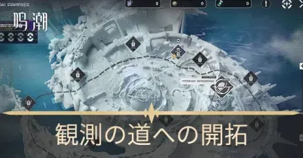 観測の道への開拓