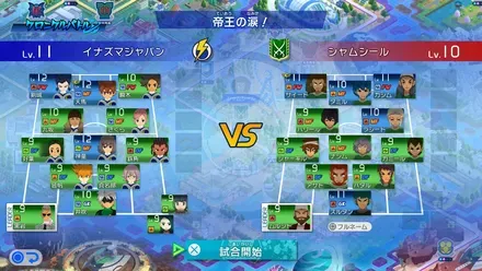 チームと選手情報