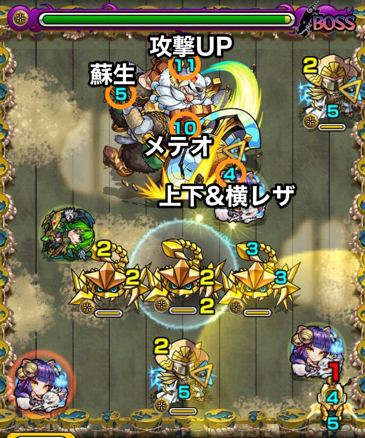 ブルリオ3のボスステージ2攻略