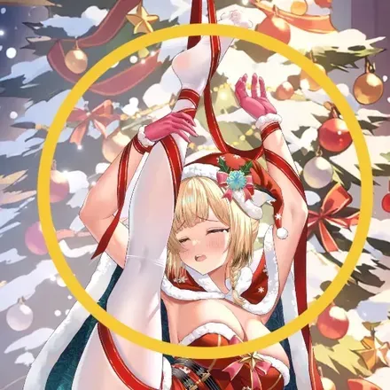 少女廻戦の頑丈なクリスマスツリーのタップする場所