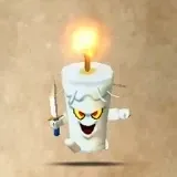 おばけキャンドル画像