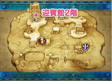 小さなメダル111のマップ