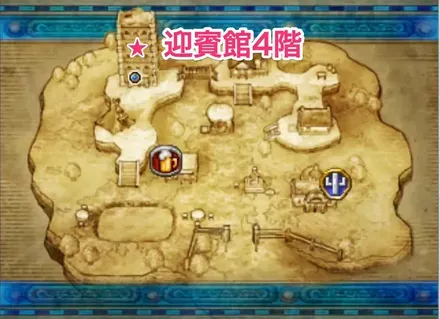 小さなメダル113のマップ