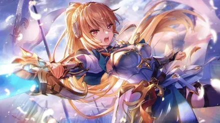 勝利を告げる神託の旗の画像