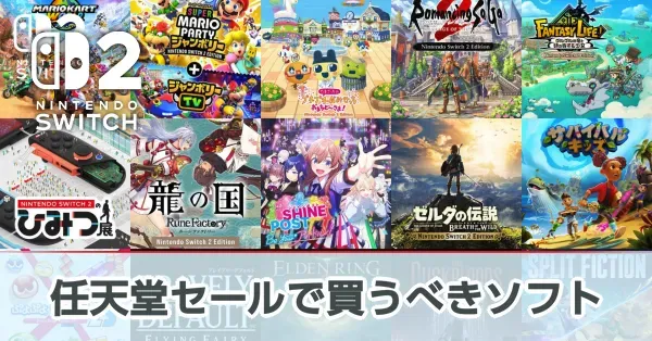 セールで買うべきソフト