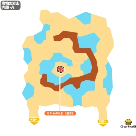 魔物の岩山＿内部-A画像