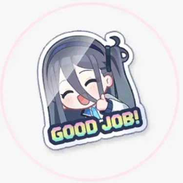 アリス花丸シール画像