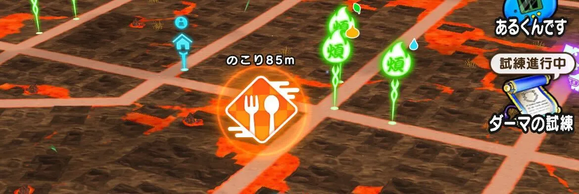 フィールドを探索